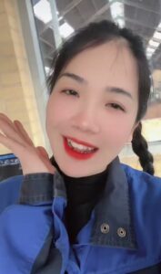 Hình ảnh thực tập sinh Vi Thị Minh Nguyệt tại Đan Mạch